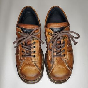 Vintage Dr Martens 11306 Brown Leather Lace-up Oxfords Women's Size 11